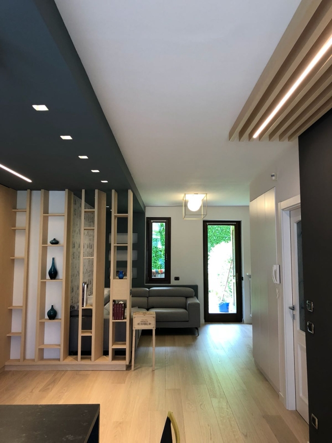 arredamento casa progetto zona giorno design cucina soggiorno mobile tv illuminazione pavimento(10)