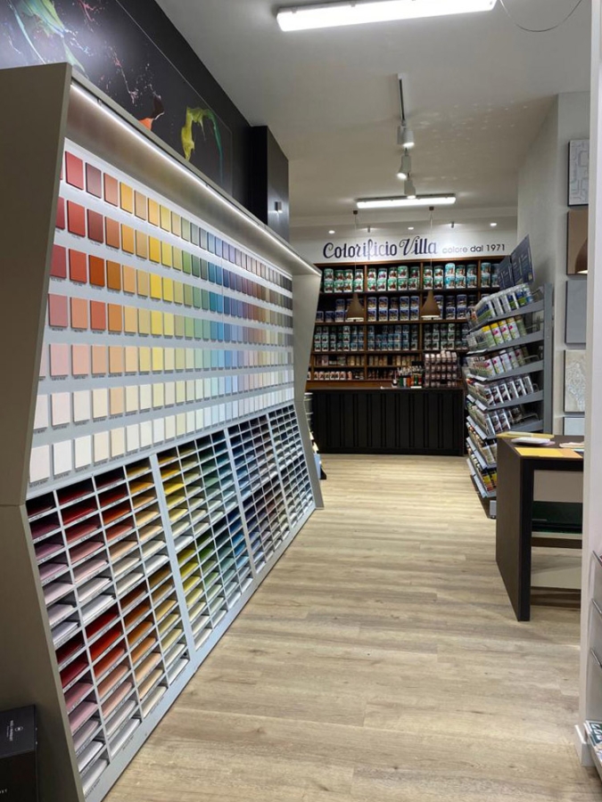 arredamento negozi restyling ristrutturazione colorificio villa borgosesia biella 11