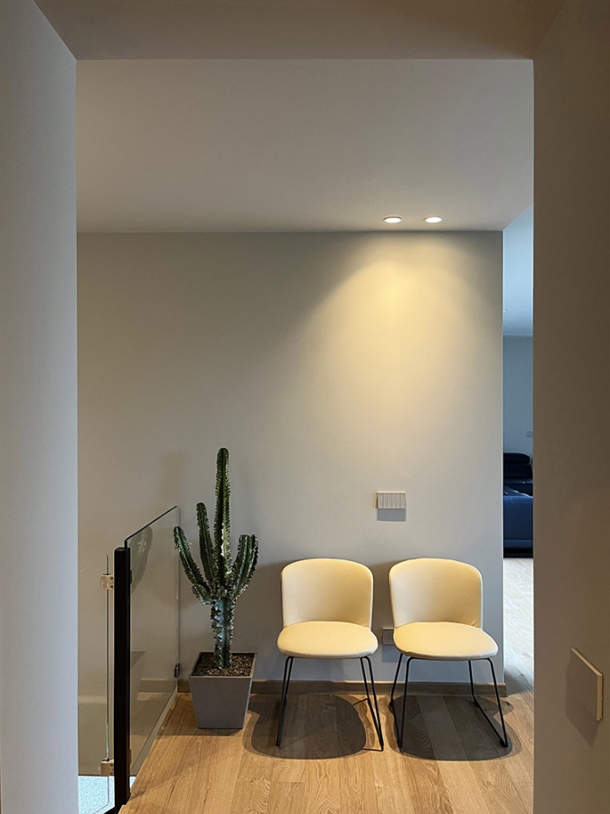 progetto arredamento interior design casa due livelli